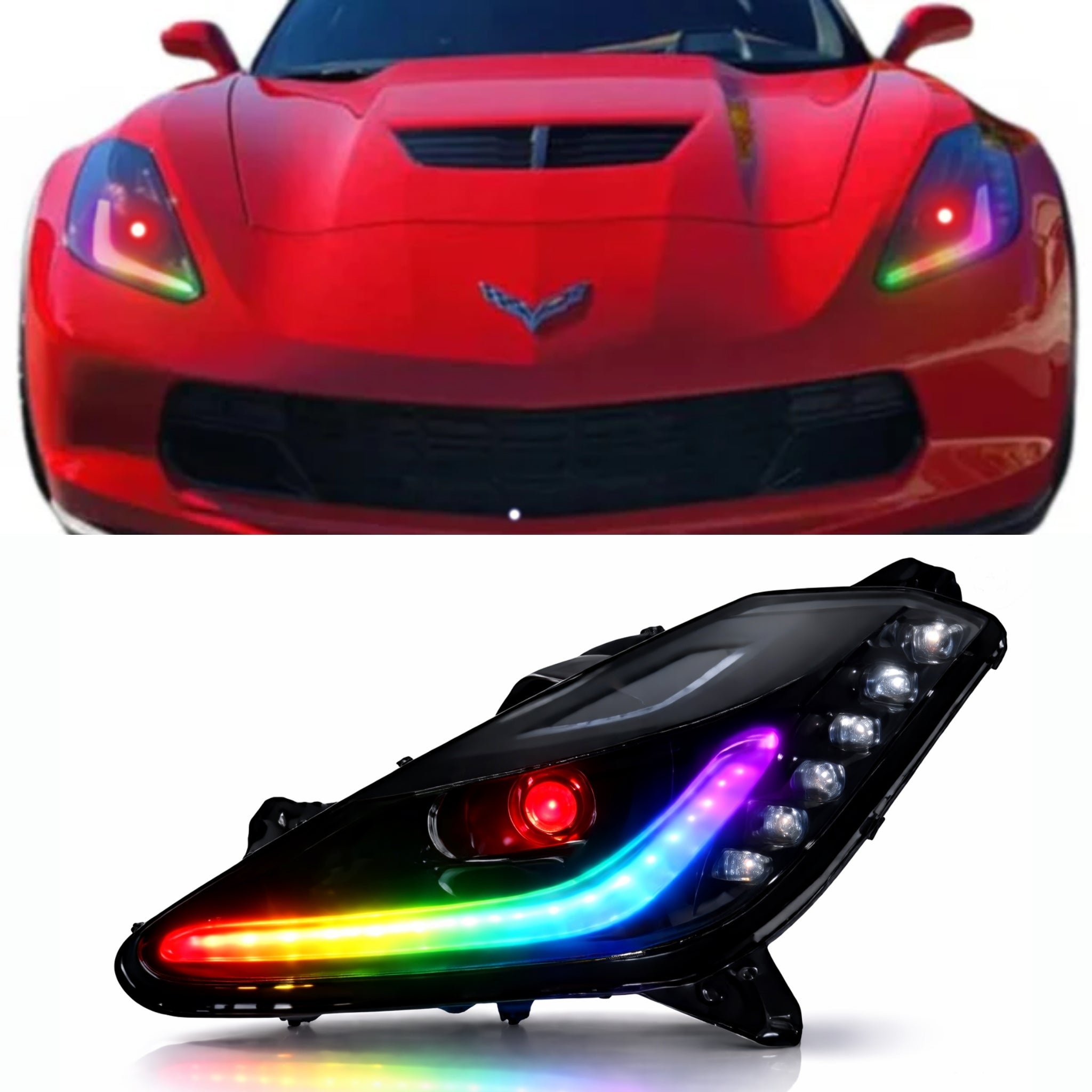 Chevrolet Corvette Multicolor DRL Boards (2014-2019)