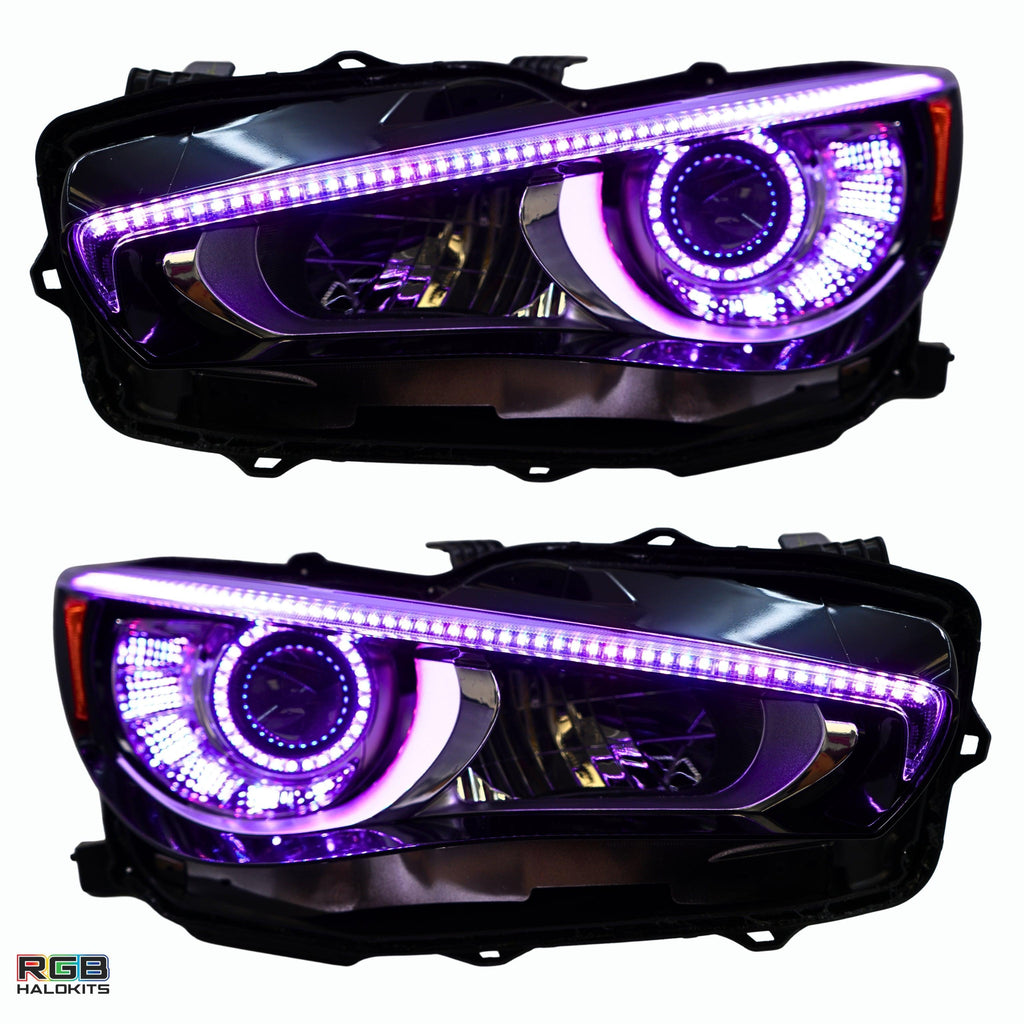 Infiniti Q50 Multicolor Flow DRL Boards (2014–2024)