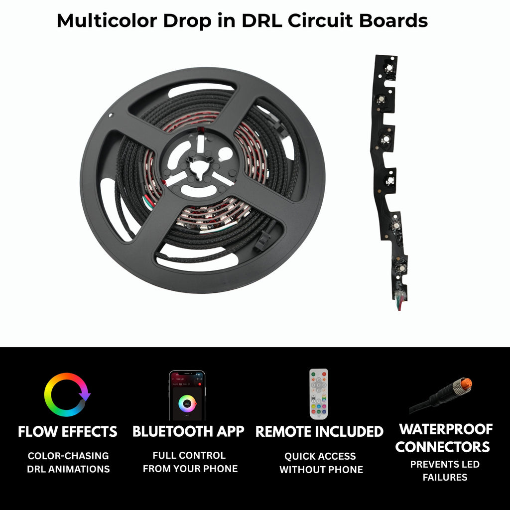 Infiniti Q50 Multicolor Flow DRL Boards (2014–2024)