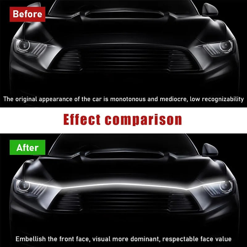 120CM Universal LED Car Atmosphere Light Strip