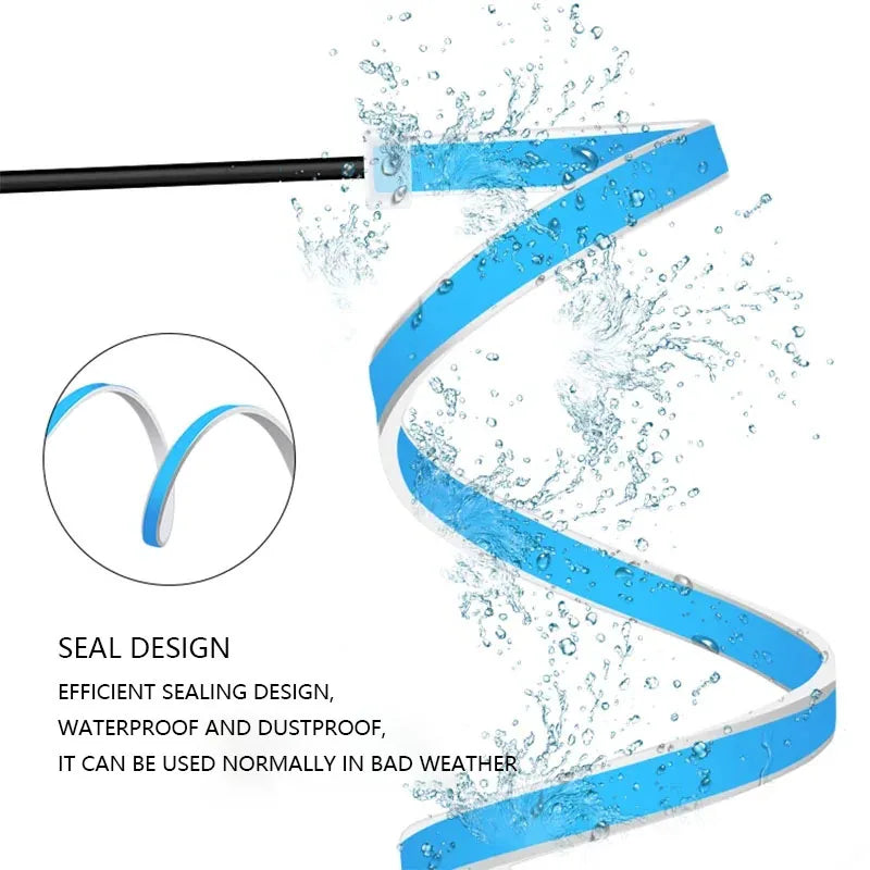 120CM Universal LED Car Atmosphere Light Strip